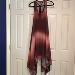 Tie dye ombré sundress with lining